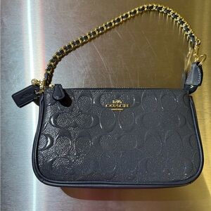 Coach Outlet Evening Bag, Wristlet, Sparkling Gray